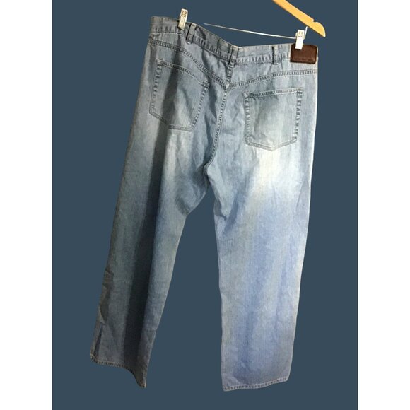 CALVIN KLEIN - LIGHT WASH STRAIGHT LEG MEN'S JEANS SIZE 40X30 - Picture 2 of 7